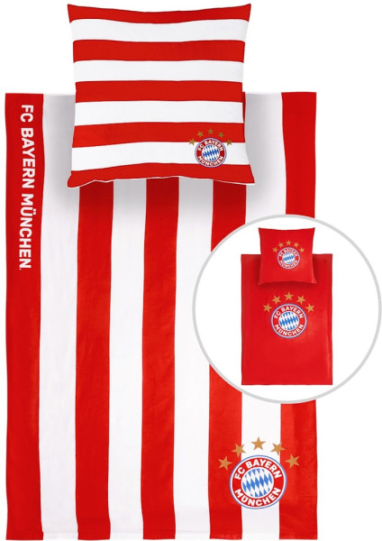 FC Bayern München Bettwäsche Biber 28367