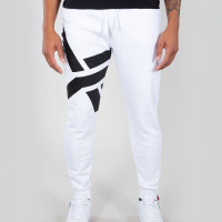 Alpha Industries Side Logo Jogger White