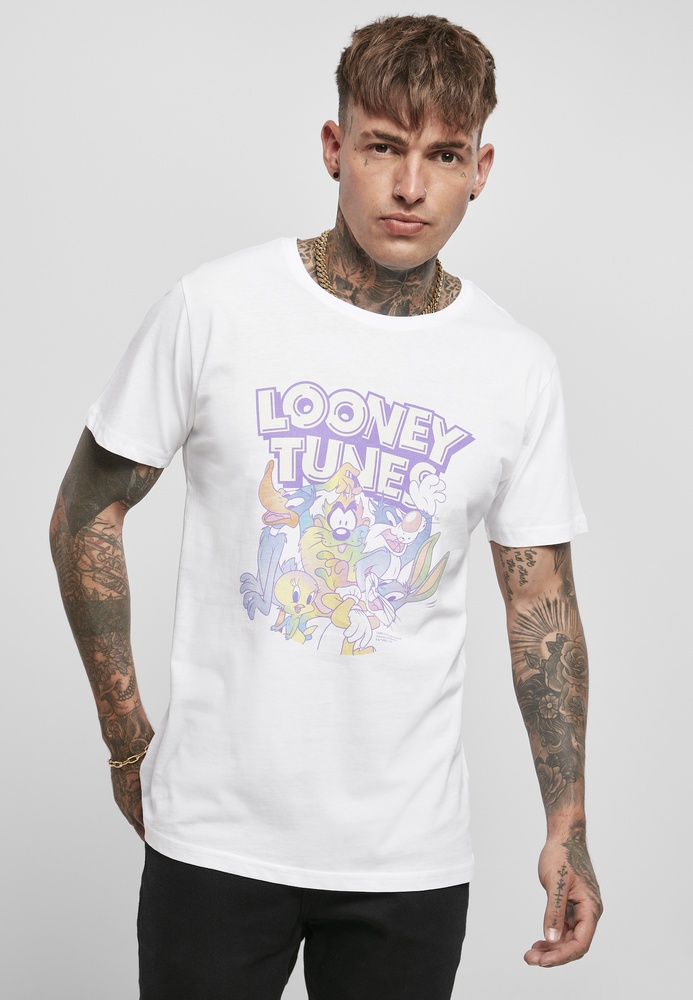 Merchcode T-Shirt Looney Tunes Rainbow Friends Tee MC569 - Herren / Unisex