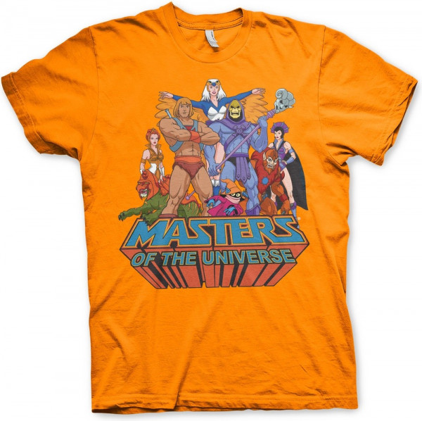 Masters Of The Universe T-Shirt Orange