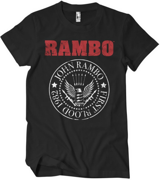 Rambo First Blood 1982 Seal T-Shirt Black