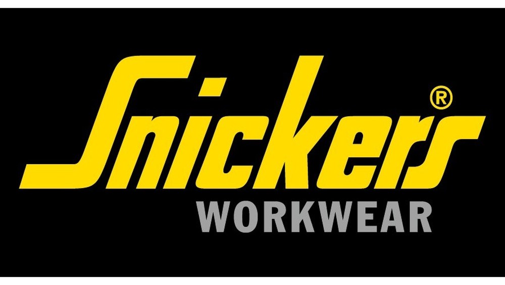 Snickers Arbeitsshirt Logo T-Shirt Blau/Mel/Schwarz - Herren / Unisex