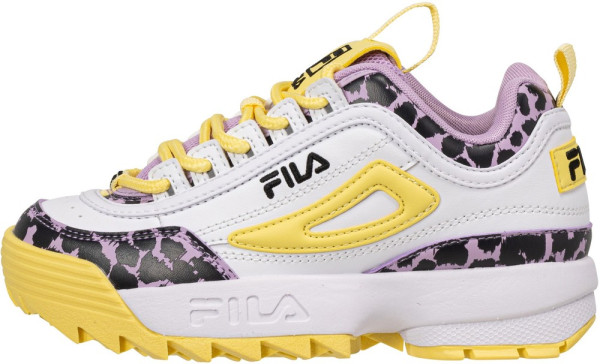 Fila Kinder Unisex Sneaker Disruptor F Kids White-Pale Banana