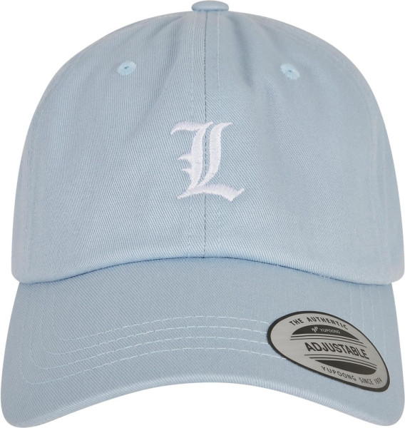 Mister Tee Letter Lightblue Low Profile Cap L