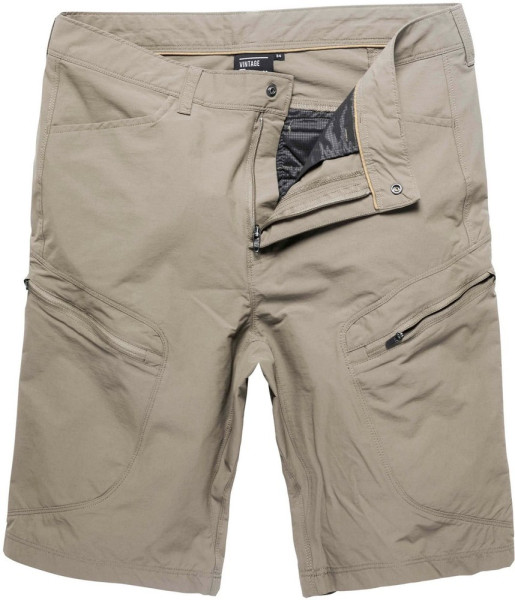 Vintage Industries Funktionshose Trussley Technical Shorts Beige