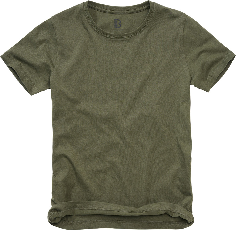 Brandit Kinder T-Shirt Kids T-Shirt Olive - Herren / Unisex