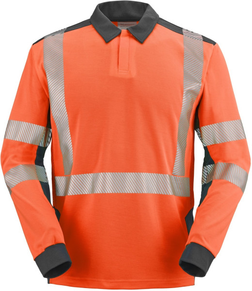 Cepovett Langarm-Poloshirt Fluo Safe Xp 9T87