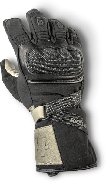 Halvarssons Motorrad Handschuhe Glove Thiola Black/Grey 710-24121009