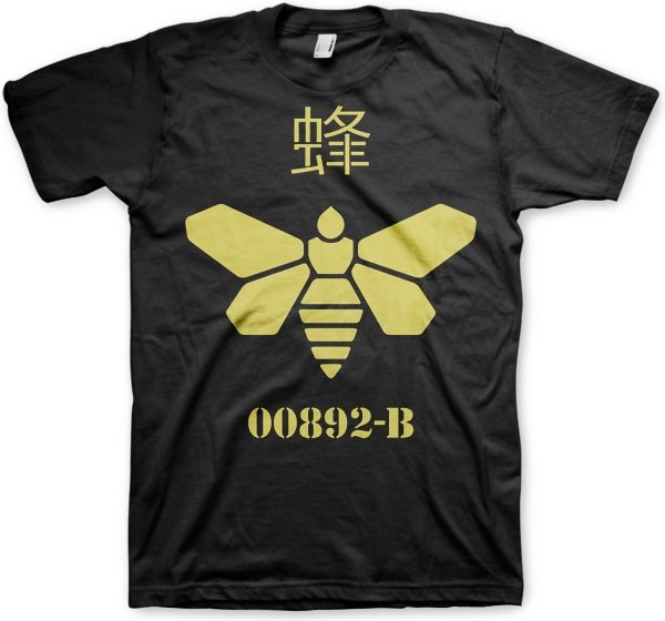 Breaking Bad Methlamine Barrel Bee T-Shirt Black