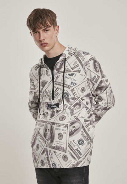 Mister Tee Jacke Mister Tee Dollar Windbreaker Sand