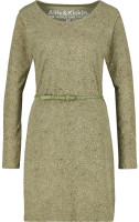 Alife & Kickin Damen Blusenkleid EllinAK B Longsleeve Dress Dust Melange