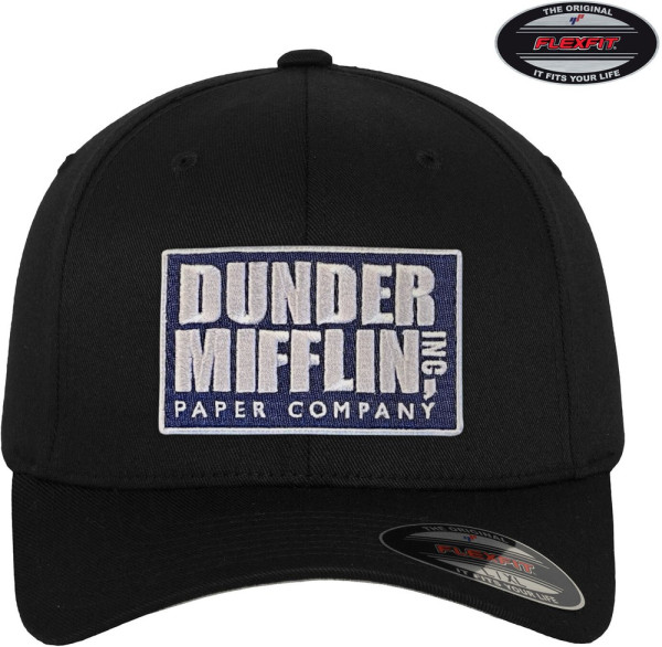 The Office Dunder Mifflin Inc Flexfit Cap Black