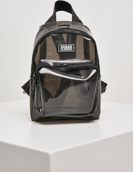 Urban Classics Tasche Transparent Mini Backpack Transparentblack