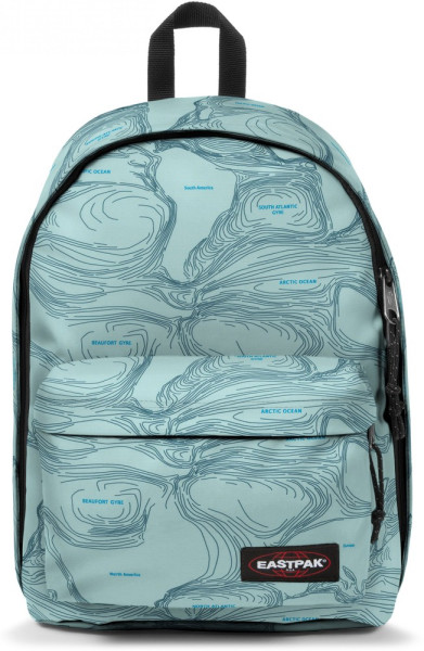 Eastpak Rucksack Backpack Out Of Office Map Turquoise
