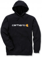Carhartt Sweatshirt Signature Logo Midweight Sweatshirt Black Carhartt Sweatshirt Signature Logo Midweight Sweatshirt Black