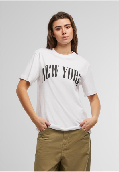 Mister Tee Damen New York City Wording Tee MST244