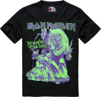 Brandit T-Shirt Iron Maiden T Shirt Number Of The Beast I 61050