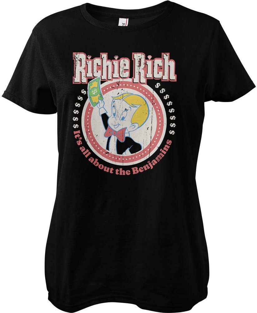 Richie Rich Damen T-Shirt Benjamins Girly Tee UV-5-RR002-H61-7 - Damen