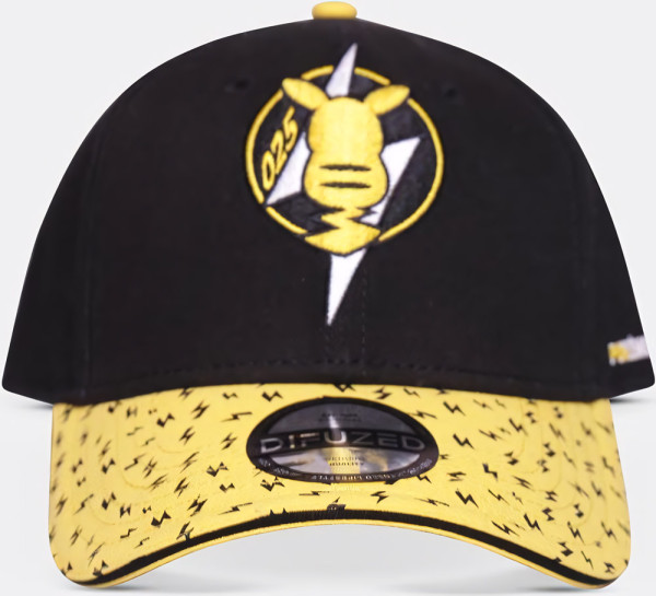 Pokémon - Pika Badge Adjustable Cap Black