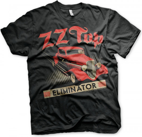 ZZ Top Eliminator T-Shirt Black