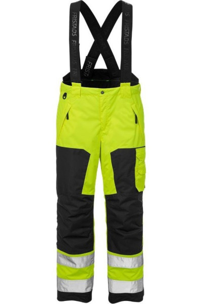 Fristads Warnschutz-Hose High Vis Airtech® Winterhose Kl. 2 2035 GTT Warnschutz-Gelb/Schwarz