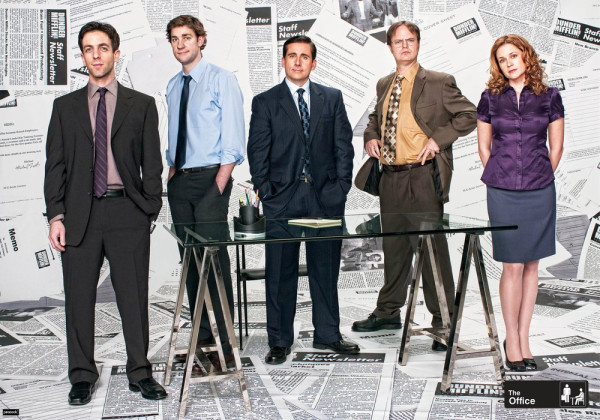 The Office Dunder Mifflin Team Poster Multicolor