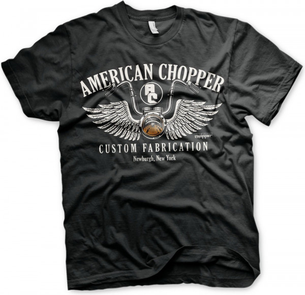 American Chopper Handlebar T-Shirt Black