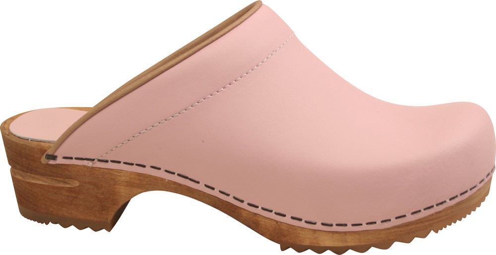 Sanita Clogs Damen Clog offen Wood-Lotte Open Pink Shoes Women