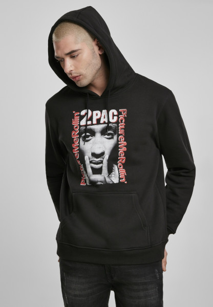 Mister Tee Hoodie Tupac Boxed In Hoody Black