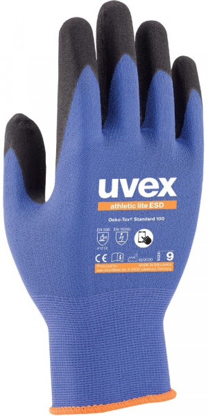 Uvex Handschuhe Mr-Strick / Athletic 10 Paar Lila