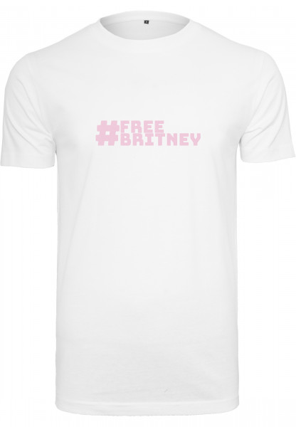 Mister Tee T-Shirt Free Britney white