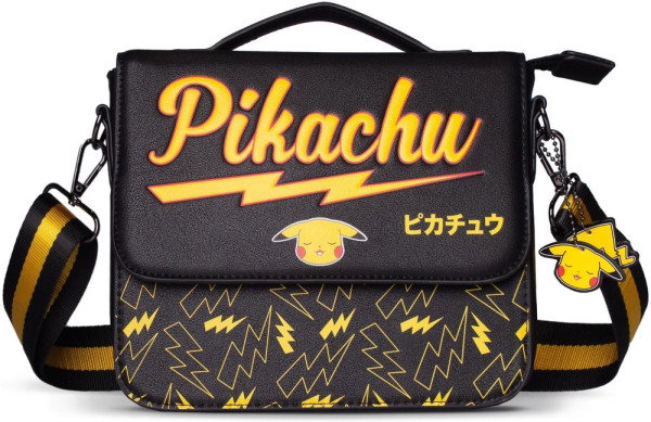 Pokémon - Pikachu Medium Shoulderbag Black