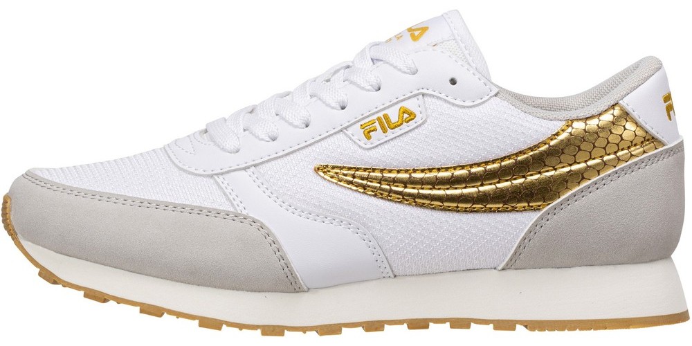 Fila Damen Retro Laufschuh Low Orbit F Women Weiß / Gold - Damen
