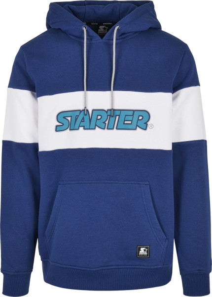 Starter Black Label Sweatshirt Block Hoody Space Blue/White