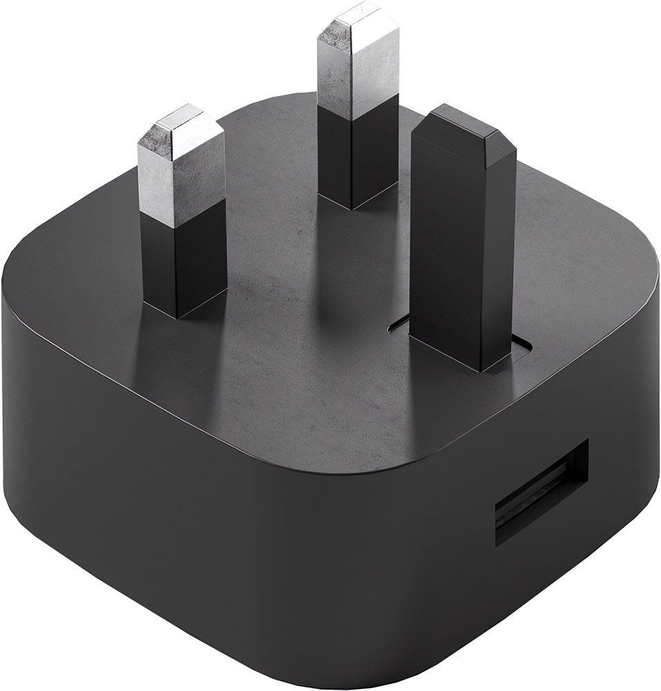 Hellberg USB Ladegerät Schwarz-UK - Herren / Unisex