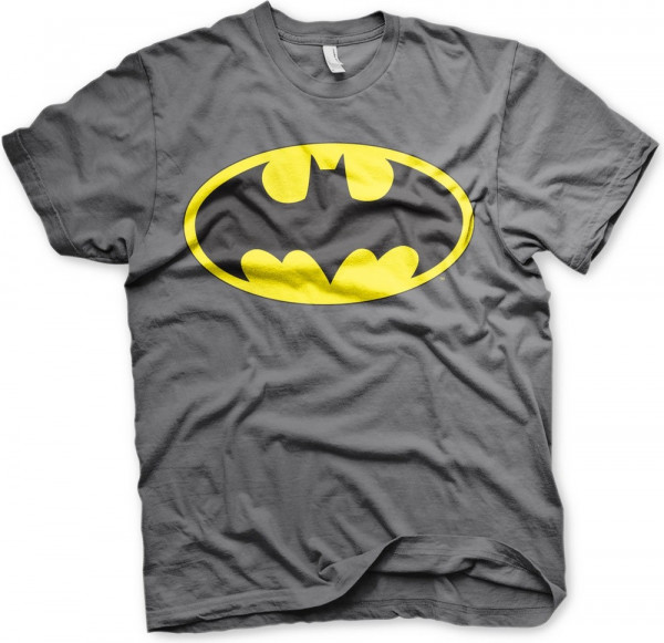 Batman Signal Logo T-Shirt Dark-Grey
