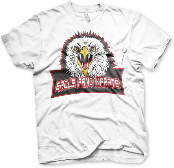 Cobra Kai Eagle Fang Karate T-Shirt White