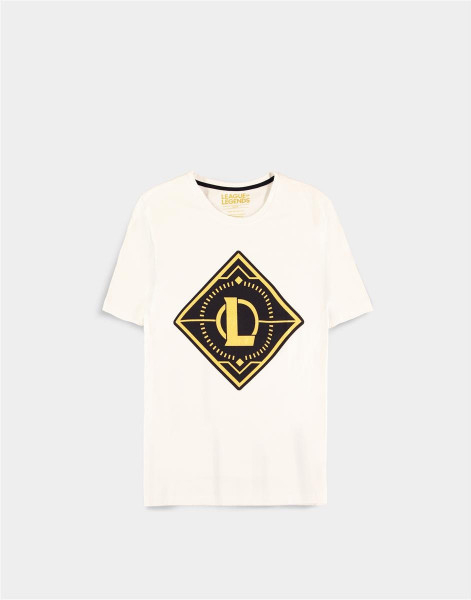 League of Legends - Gold Logo - Men's T-shirt White