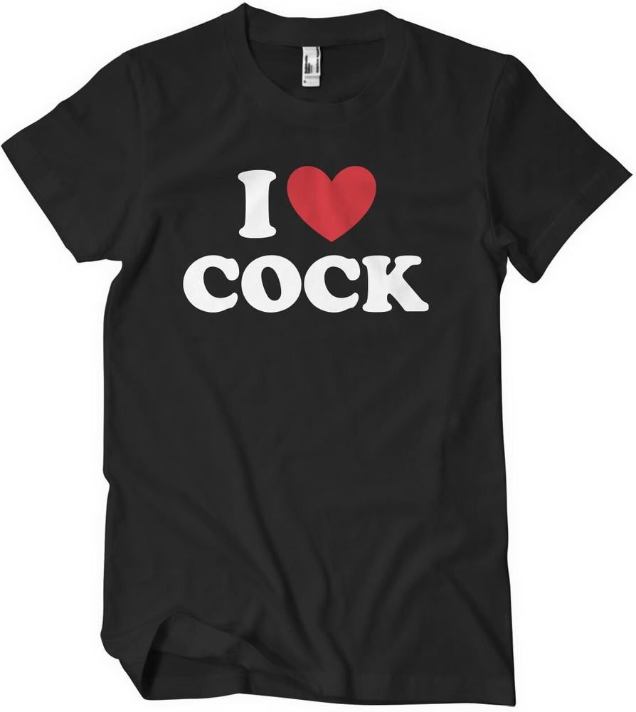 Hybris T-Shirt I Love Cock T-Shirt SH-1-16075-H81-3 - Herren / Unisex