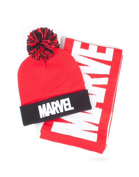 Marvel - Marvel Beanie & Scarf Gift Set Multicolor