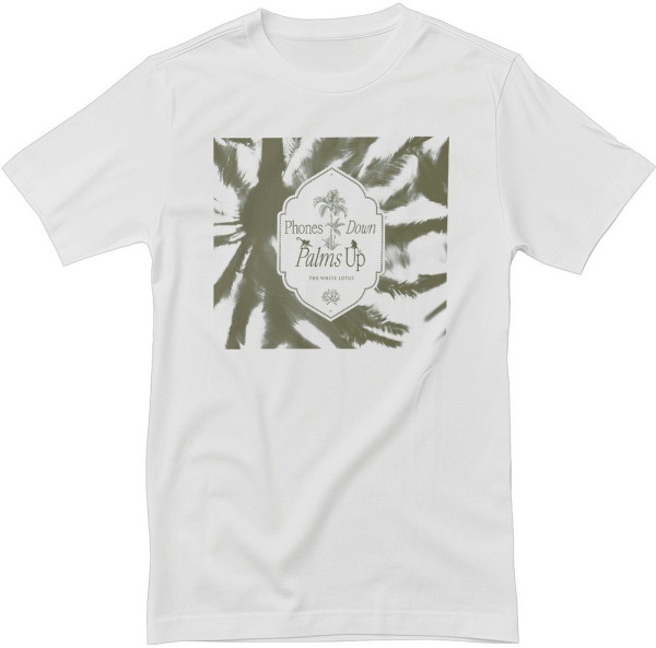 The White Lotus Phones Down Palms Up T-Shirt WB-1-TWL004-DTG
