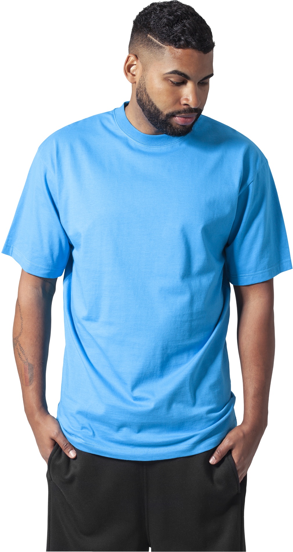 Urban Classics T-Shirt Tall Tee Turquoise - Herren / Unisex