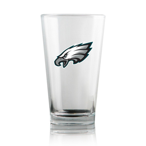 Philadelphia Eagles Pint Gläser Set (2 Stk.) American Football NFL White