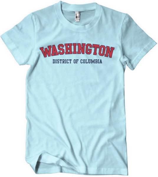 Washington District Of Columbia T-Shirt Skyblue