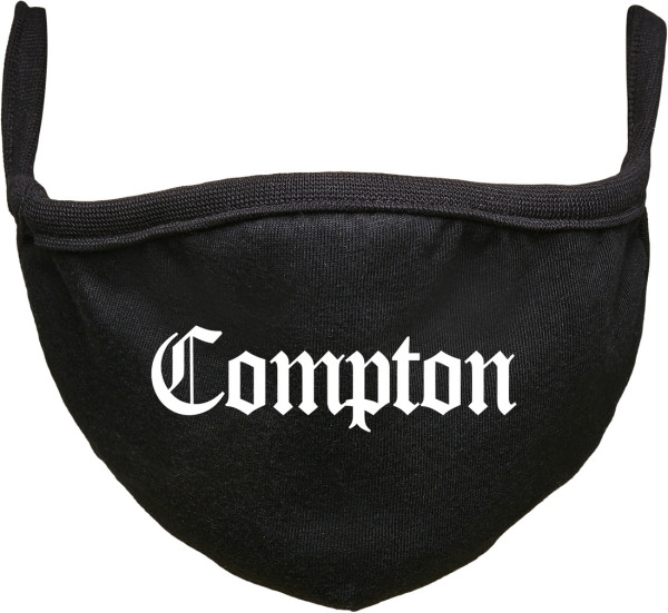 Mister Tee Mundschutz Compton Face Mask Black