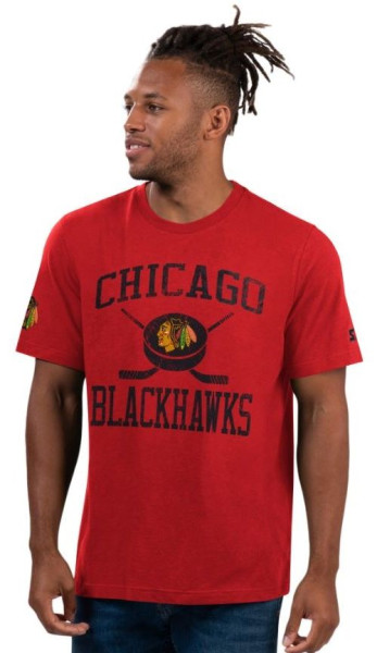 Chicago Blackhawks Touch Down/Graphic Ss Tee 5403785