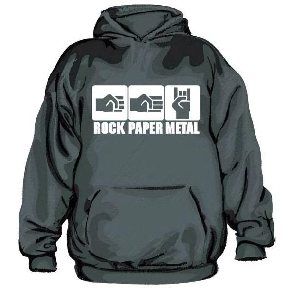 Tokigt Rock Paper Metal Hoodie SH-3-10921-H1-3