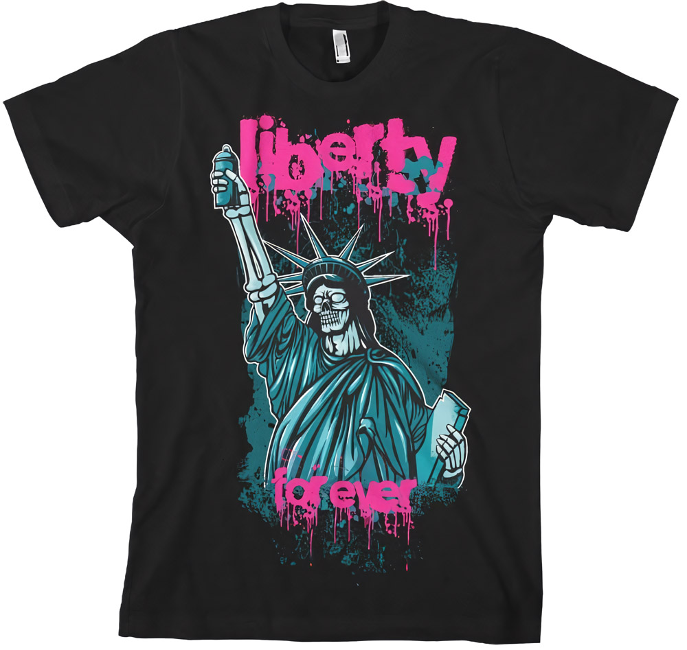 Hybris Liberty Forever T-Shirt SH-1-15587-H32-15 - Herren / Unisex