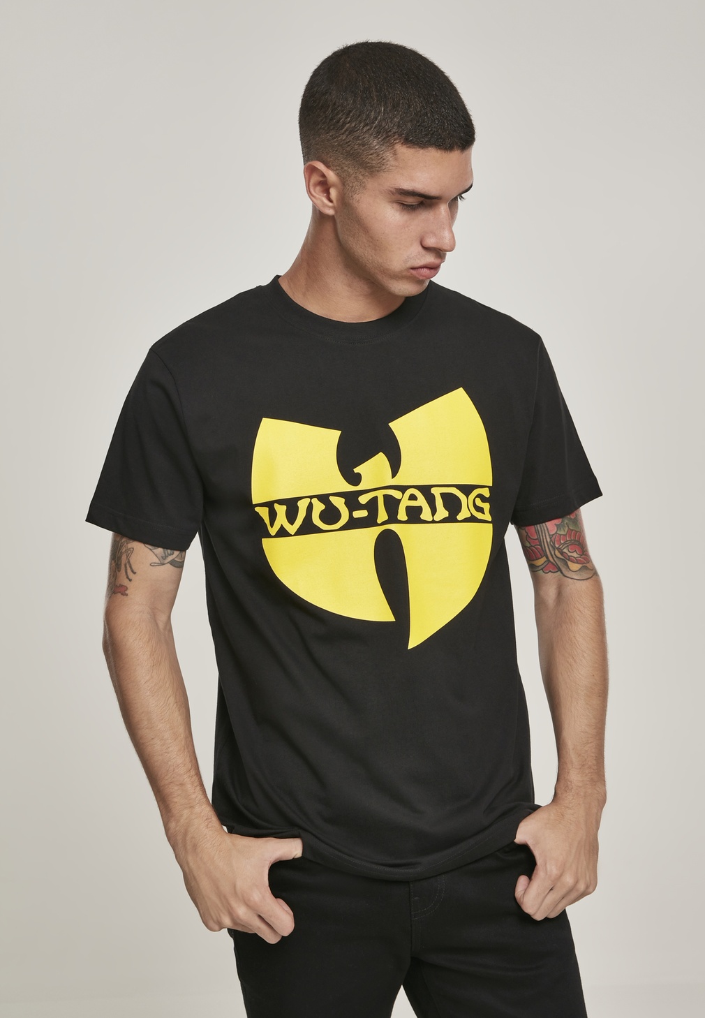 Wu-Wear T-Shirt Logo T-Shirt Schwarz - Herren / Unisex