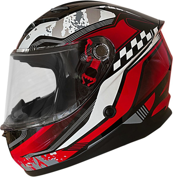 Rocc Kinder RO_444312 42 Jr Integralhelm Rot